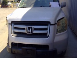 2006 HONDA PILOT, SILVER, EX-L, 3.5L, AT, 2WD, A25143